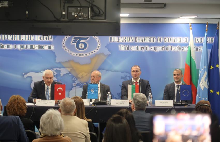 Потенциалът за развитие на бизнес сътрудничеството между България и Турция бе представен на семинар в БТПП
