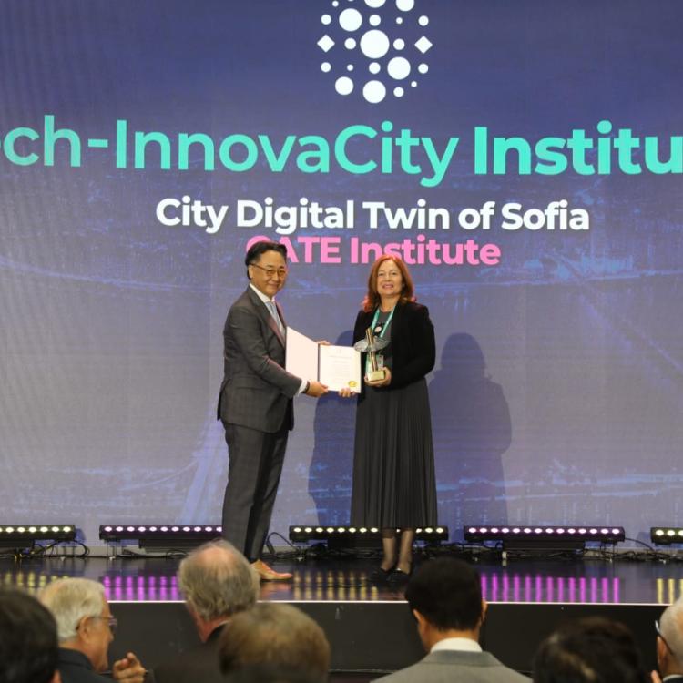 Институт GATE триумфира със Seoul Smart City Prize 2025