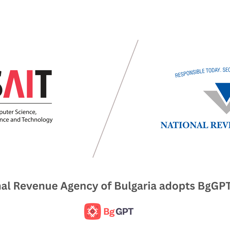 НАП въвежда българския изкуствен интелект на INSAIT
